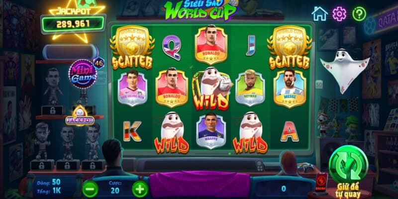 Siêu Sao World Cup: Tựa game thể thao đỉnh cao